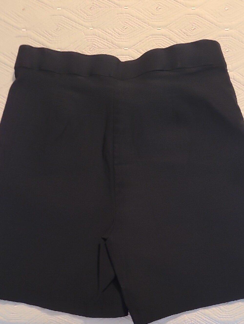 Rafaella Black High-Rise Shorts with Gold Buttons Size 10 - Picture 4 of 5